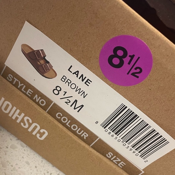 Sandals 8.5 Cushionare NWT - Picture 3 of 5